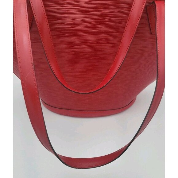 Auth Louis Vuitton Epi Red Saint Jacques Shopping M52267 Shoulder bag SKS020280 - Picture 12 of 16